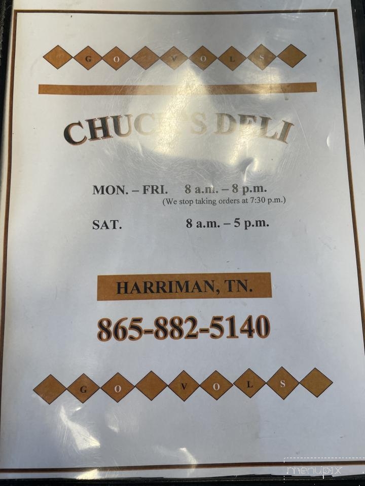 Chuck's Deli - Harriman, TN