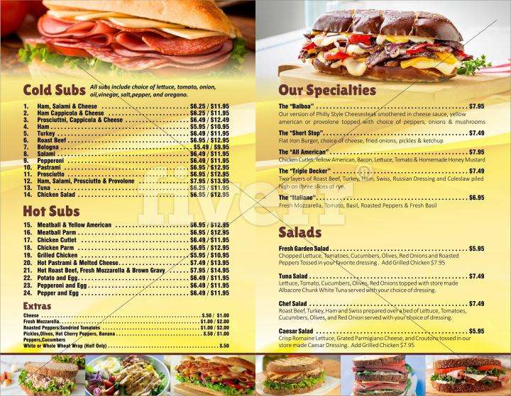 The Sub Hub - Harrison, NJ menu_pic