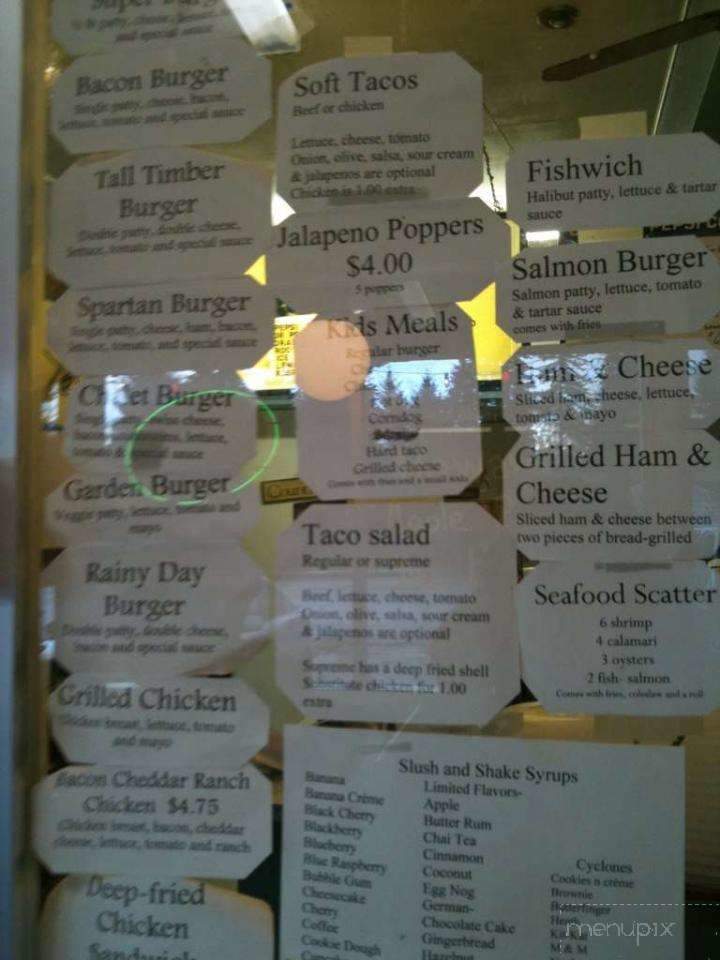 Golden Gate - Forks, WA menu_pic