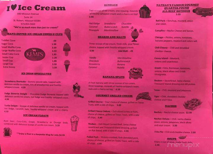 I Love Ice Cream - St Robert, MO