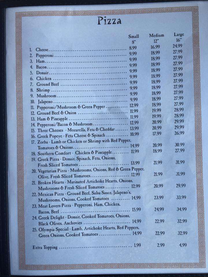 Olympia Restaurant - Hinton, AB