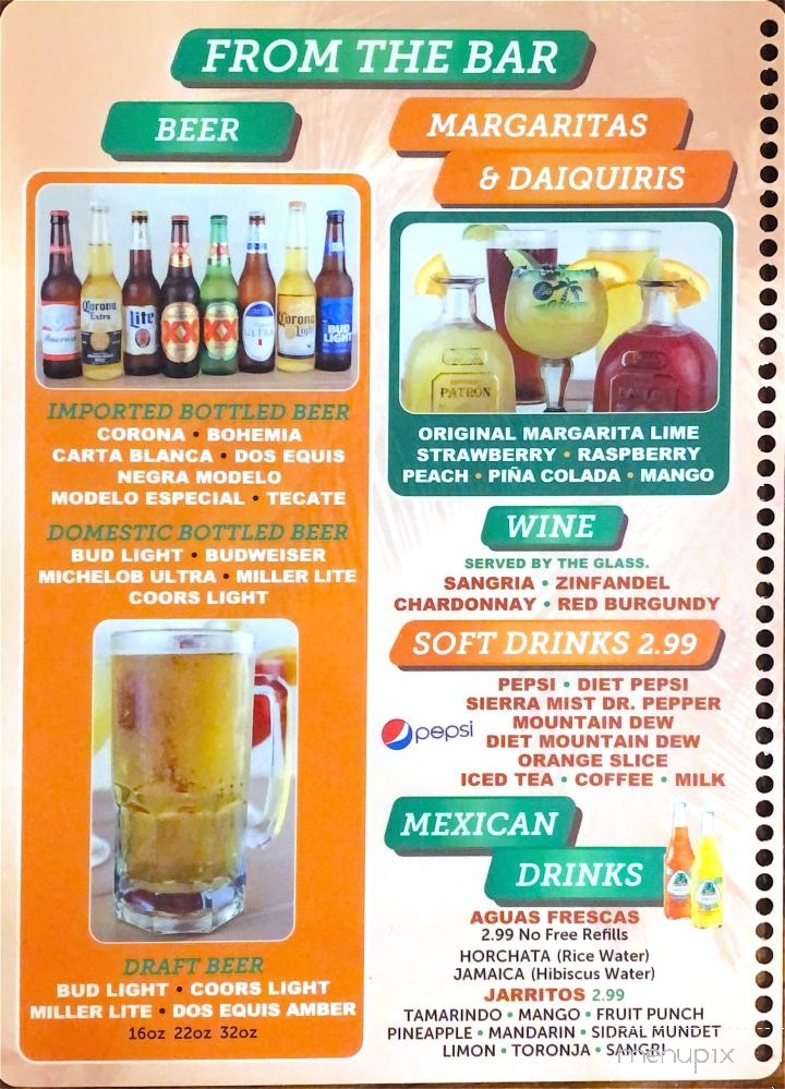 La Isla - Lawrenceburg, KY menu_pic