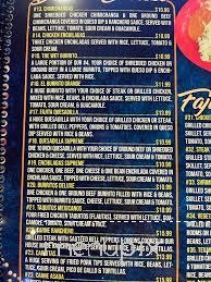 Casa Express - Tiffin, OH menu_pic