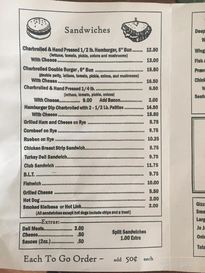 Lucky Silver Tavern - Tacoma, WA menu_pic