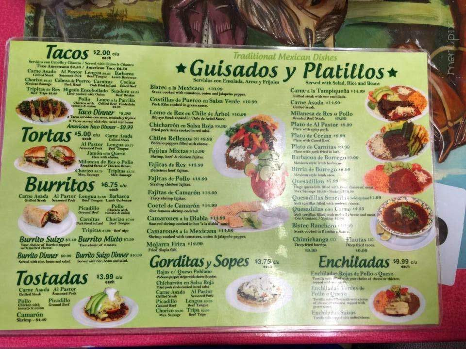 Takueria El Local - Green Bay, WI menu_pic