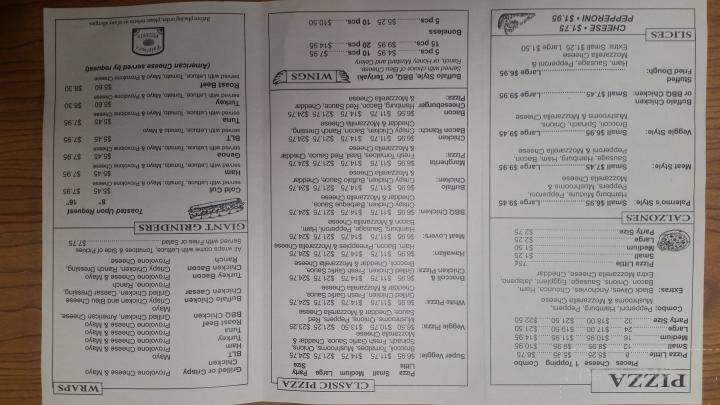 Palermo's Restaurant & Pizza - Ludlow, MA menu_pic
