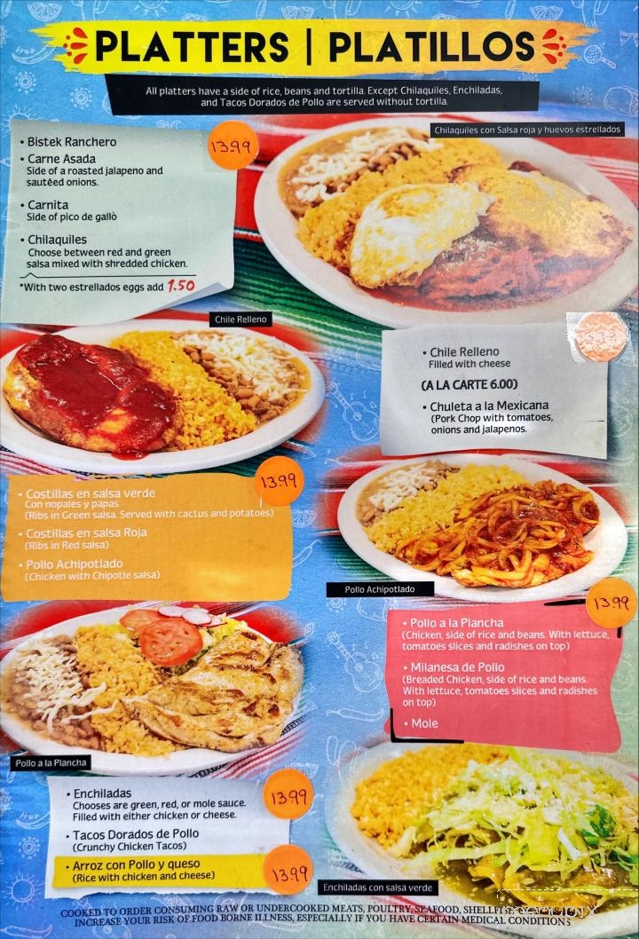 Lindo Veracruz Mexican and Taqueria - Clarksville, TN menu_pic