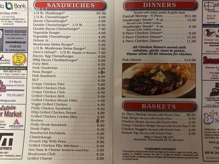 Midwest Deli & Grill Ltd - Holstein, IA menu_pic