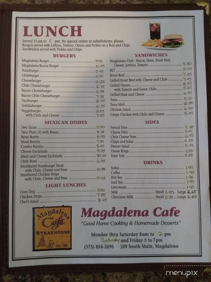 Magdalena Cafe - Magdalena, NM