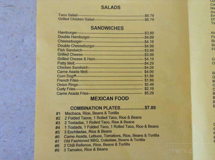 Pablo's Mexican Food - Yuma, AZ menu_pic
