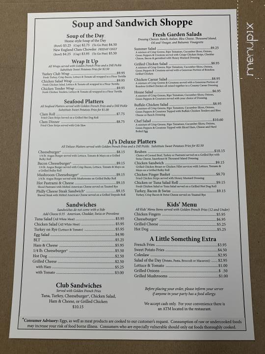 A J's Restaurant - West Warwick, RI
