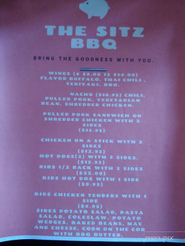 The Sitzmark - Wilmington, VT menu_pic