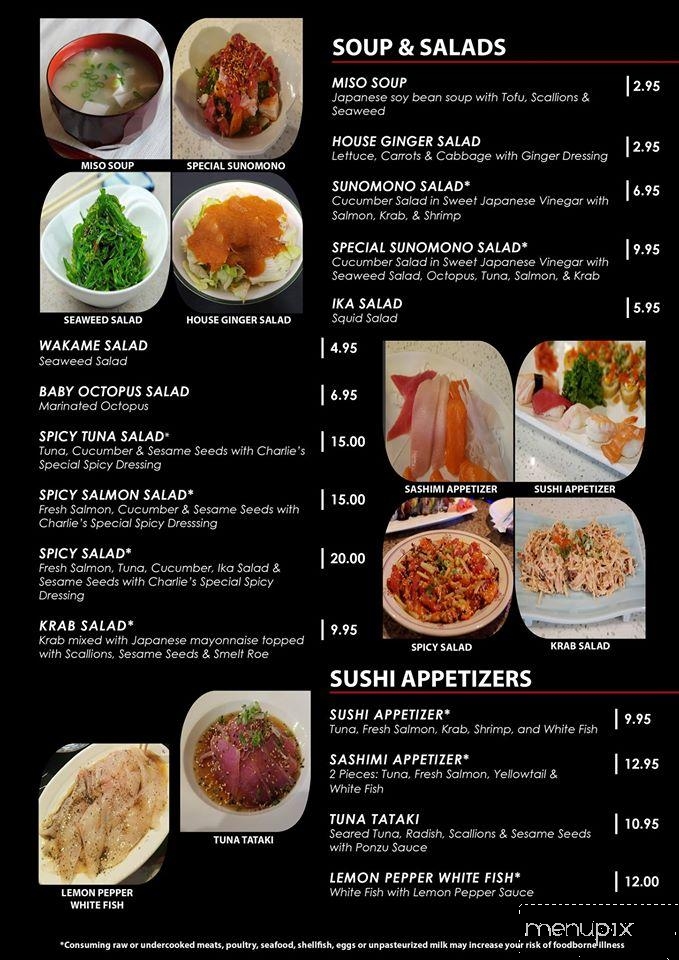 Charlie's Sushi & Japanese Restaurant - Clearwater, FL
