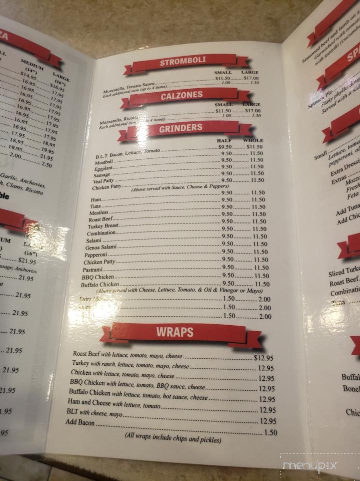 Abc Pizza House - Winsted, CT menu_pic