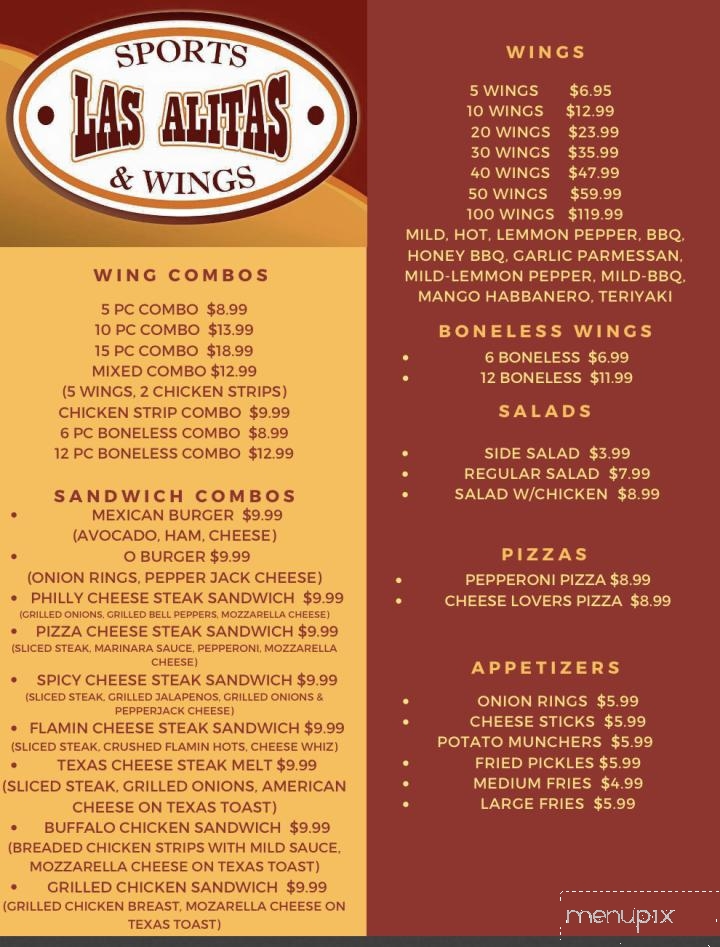 Las Alitas Sports & Wings - Roma, TX