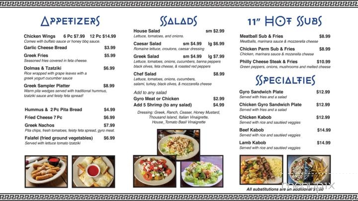 Eddie's Gyros and Pizza - Lumberton, TX menu_pic