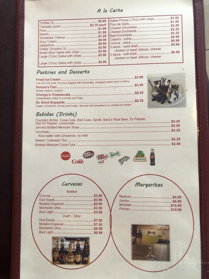 Los Michoacanos Garcia’s - Springfield, MO menu_pic