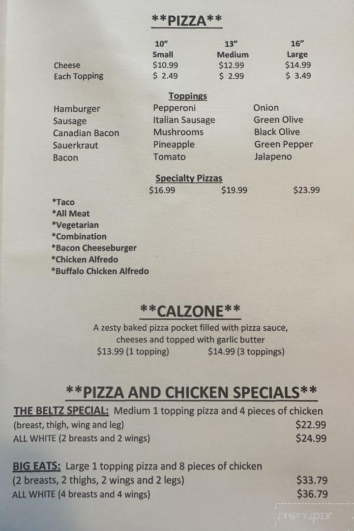 Miguels - Cedar Rapids, IA menu_pic