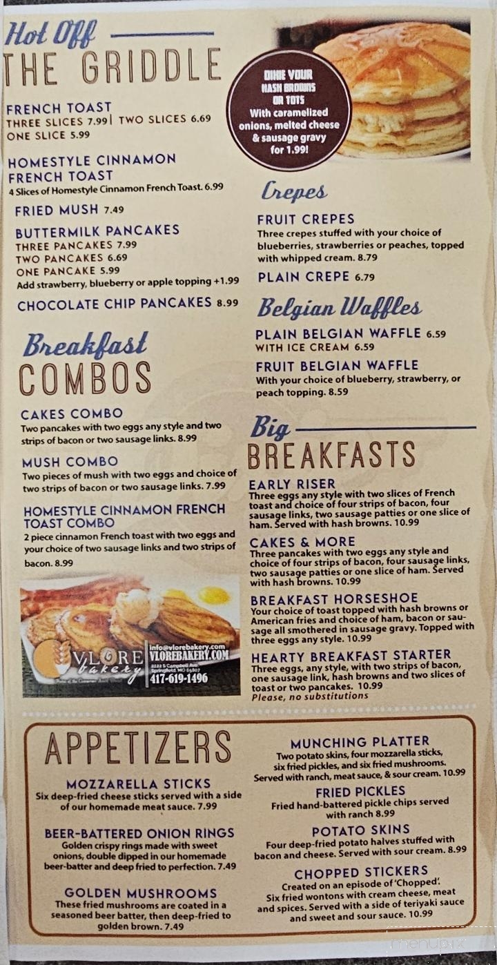 Dixie Cafe - McLean, IL menu_pic