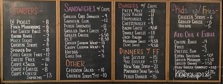 Ravenna Pub - Ravenna, MI menu_pic