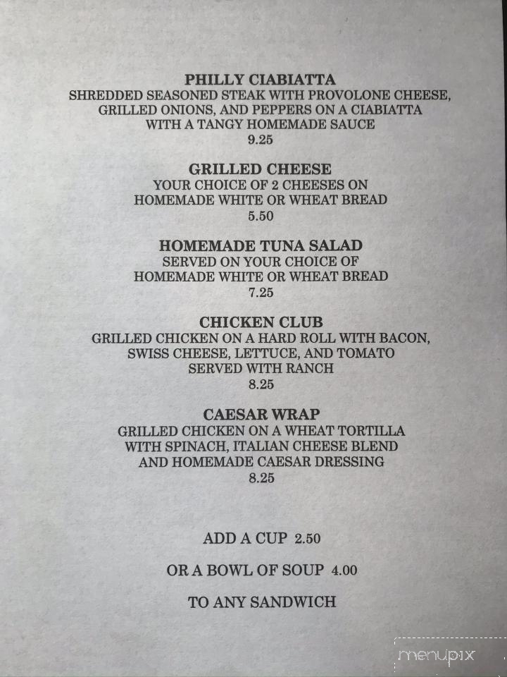 The Simple Life Concordia - Concordia, MO menu_pic