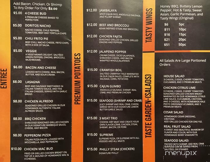 Tastebudz Las Vegas - North Las Vegas, NV menu_pic