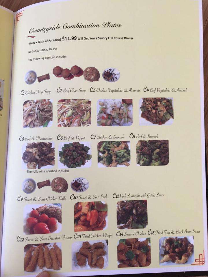 Countryside Restaurant - Chatham, ON menu_pic