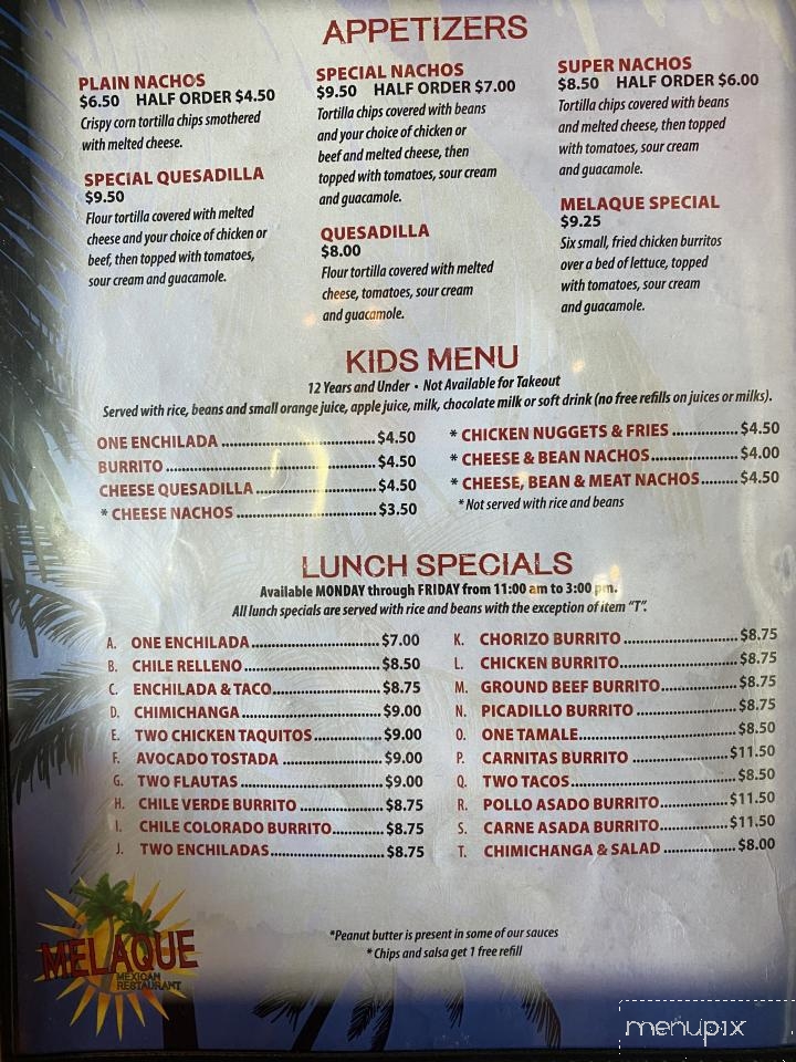 Melaque Mexican Restaurant - Helena, MT