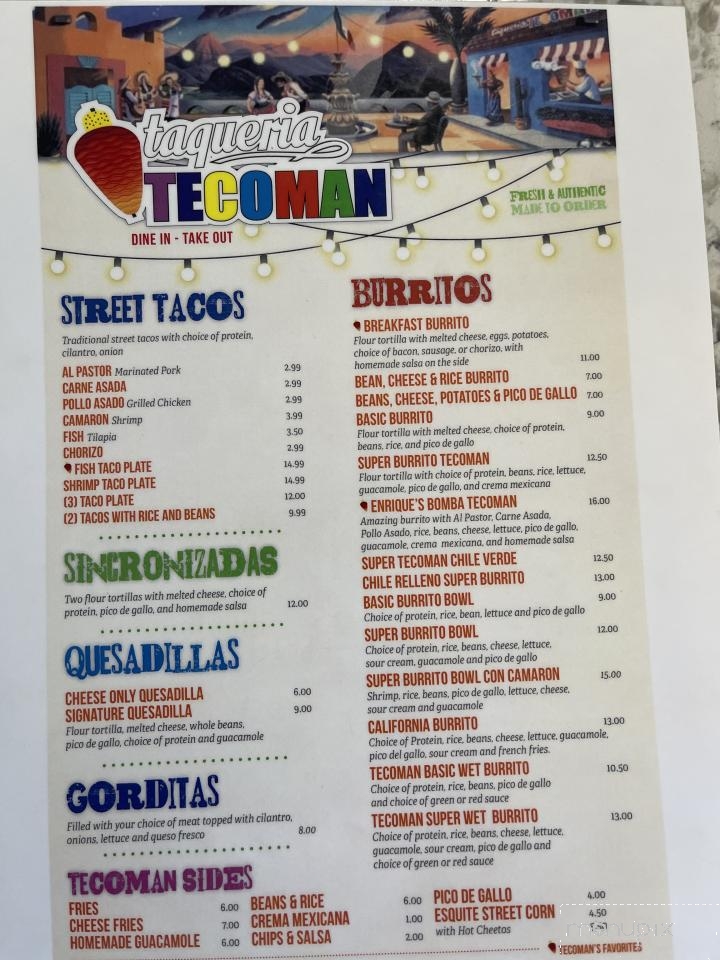 Taqueria Tecoman - Eureka, CA