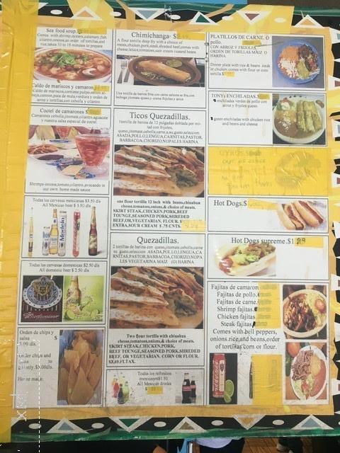 La Unica Mexican Grocery - Lexington, KY menu_pic