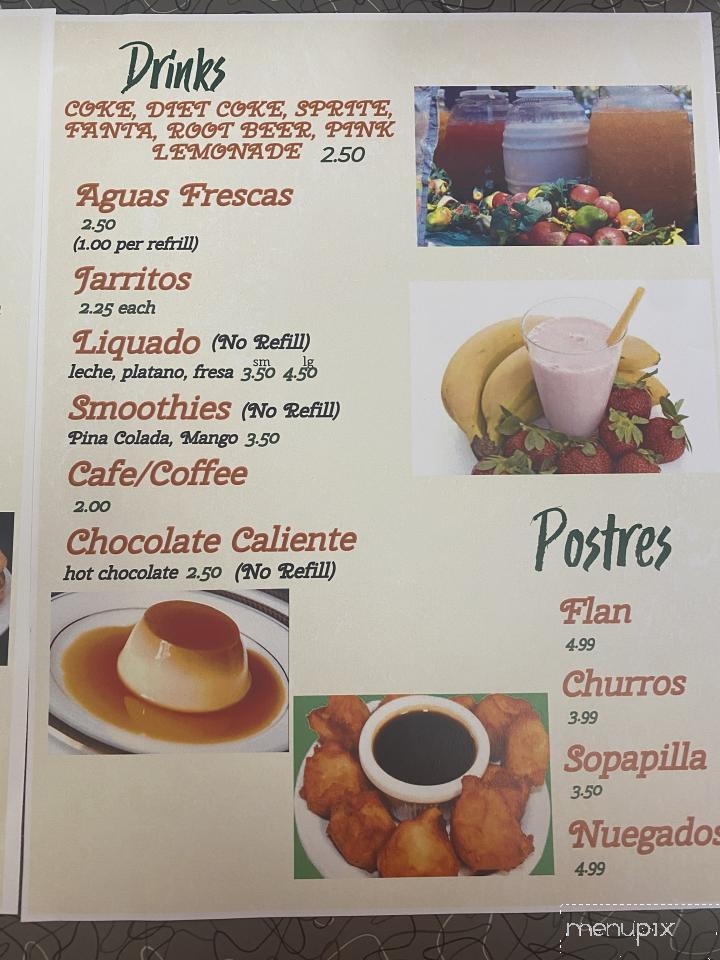 Taqueria Jalisco Mexican Grill - Hagerstown, MD menu_pic