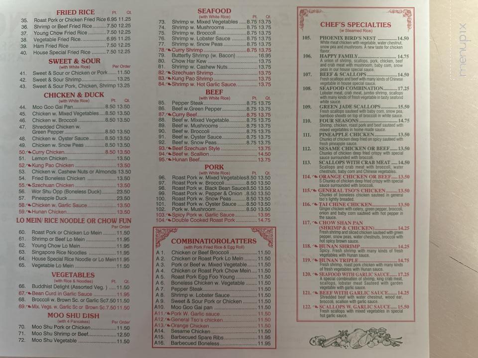 King's Chinese Carryout - Abingdon, MD menu_pic