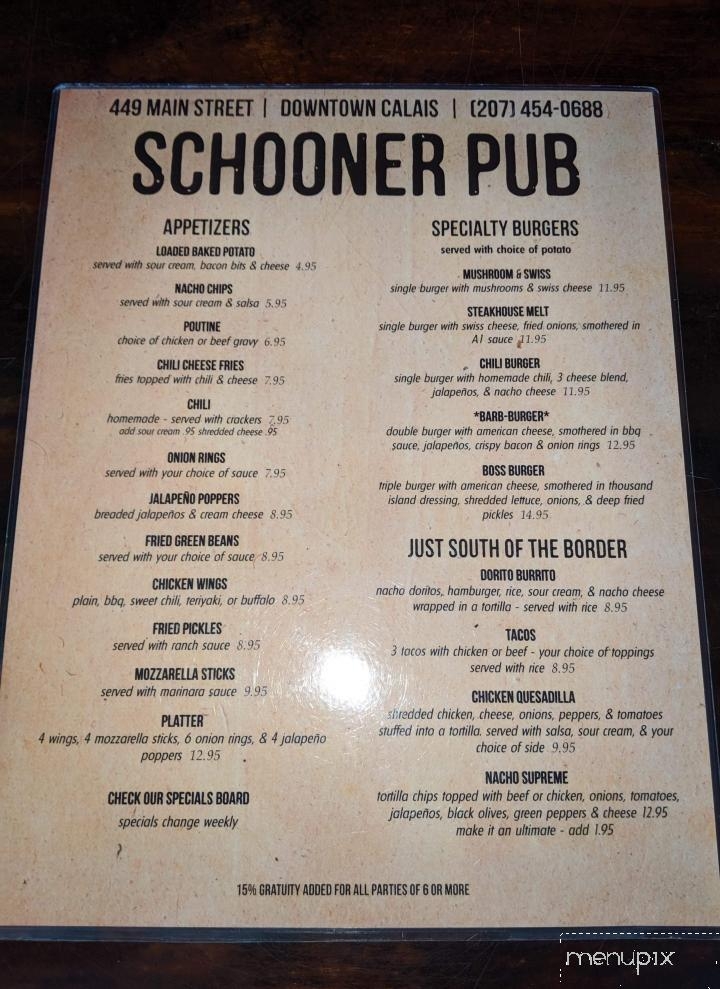 Schooner Pub - Calais, ME