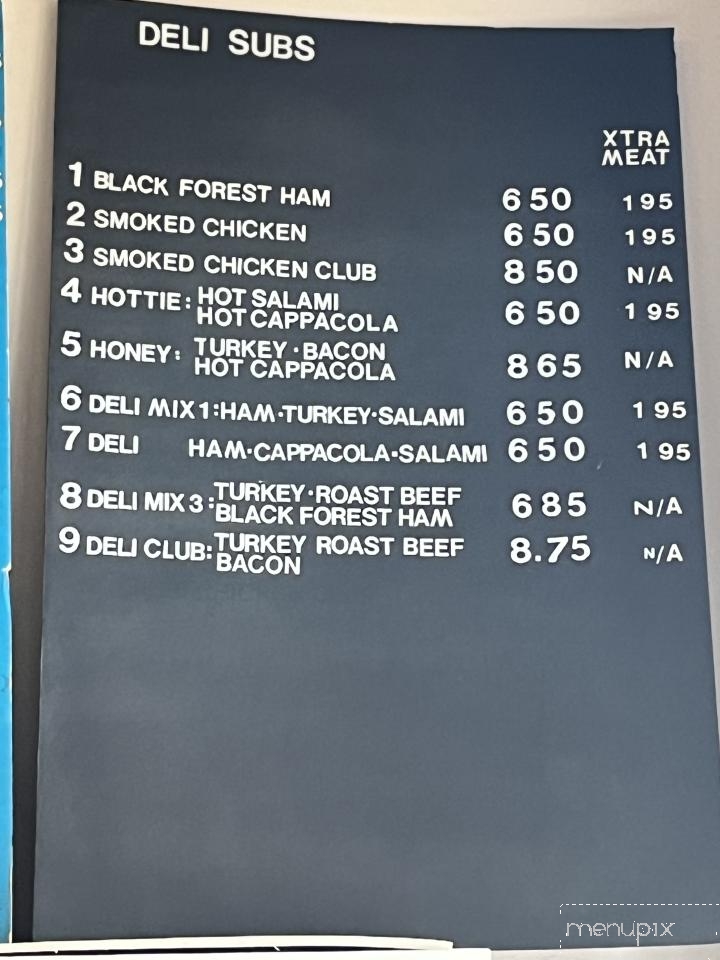 Andy's 2-4-1 Submarines - Hamilton, ON menu_pic
