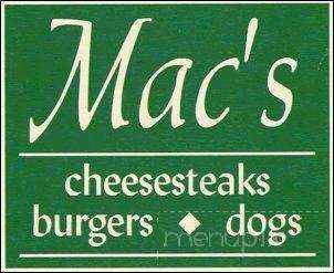 Mac's - Black Mountain, NC menu_pic