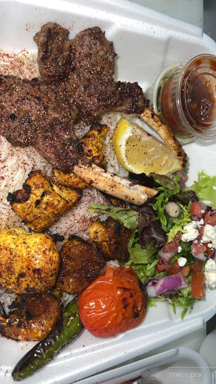 Ariana's Kabob and Gyros Truck - Stockton, CA menu_pic