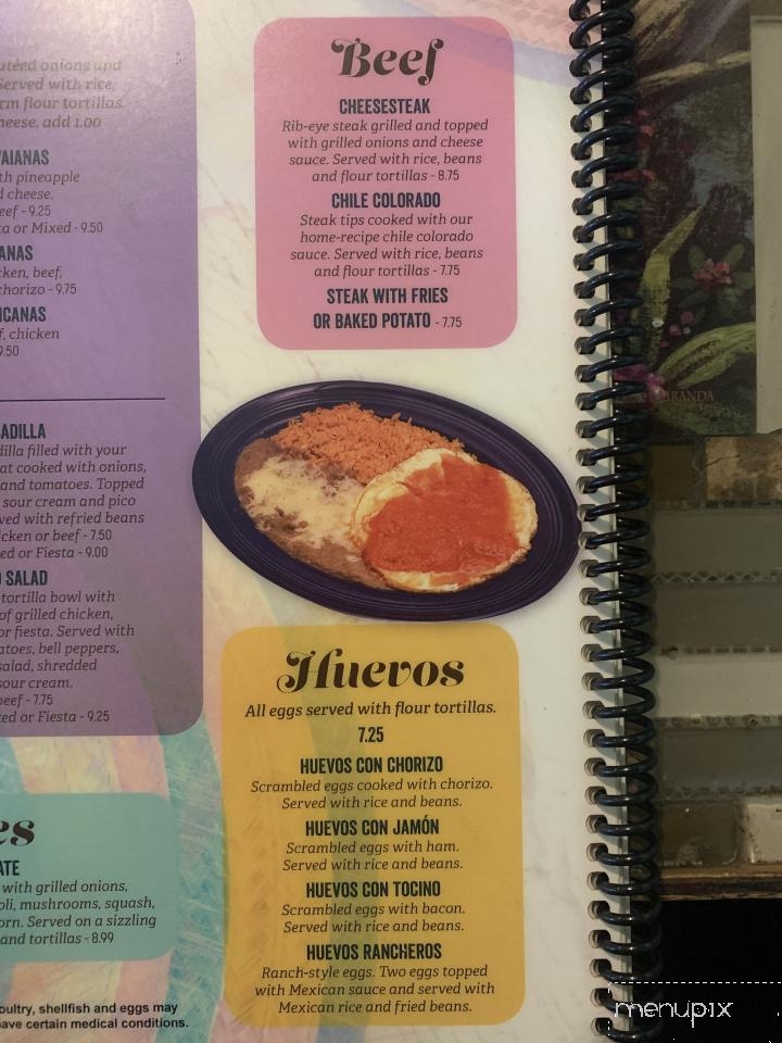Los Portales Mexican Restaurant - Benton, KY menu_pic
