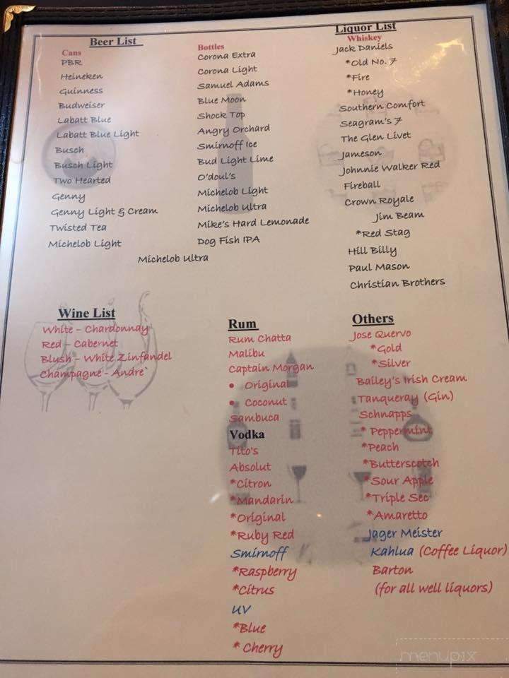 Bennett Hotel Restaurant & Bar - Cincinnatus, NY menu_pic