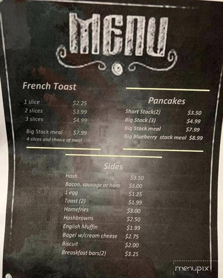 Jonesport Pizza Shop - Jonesport, ME menu_pic