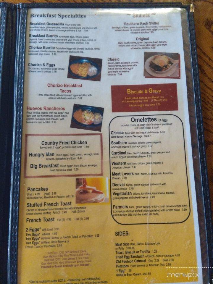 La Hacienda Restaurant - Kingston, MI menu_pic