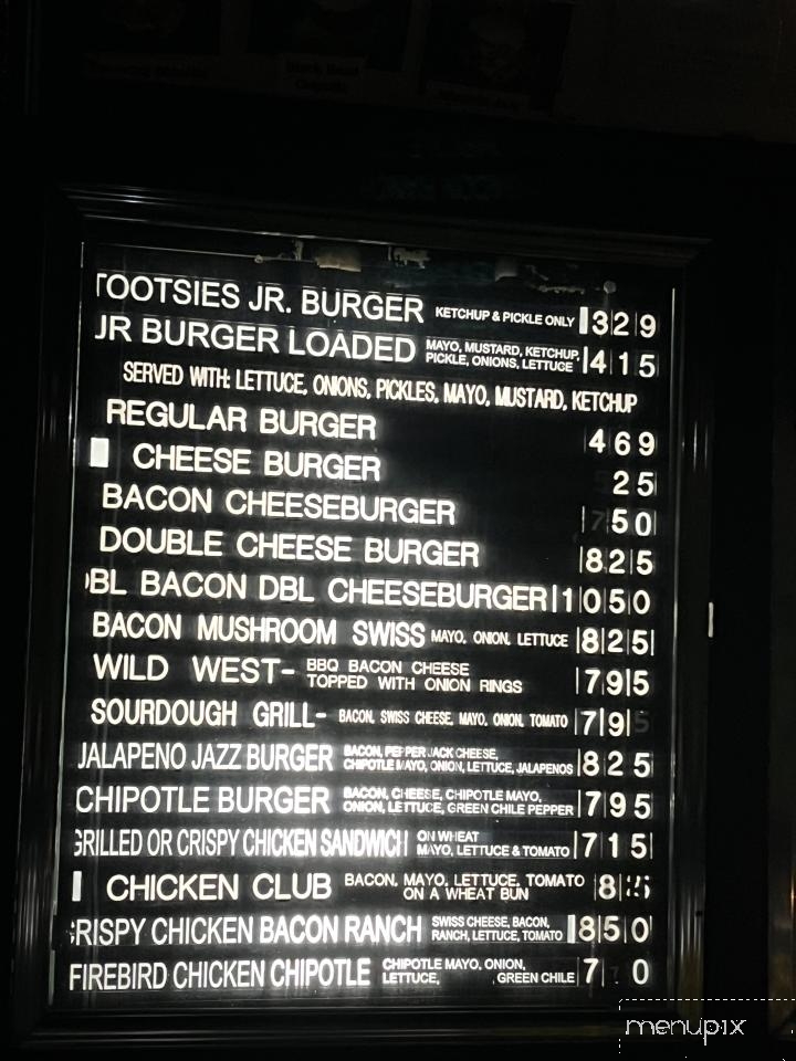 Tootsie's - Sequim, WA menu_pic