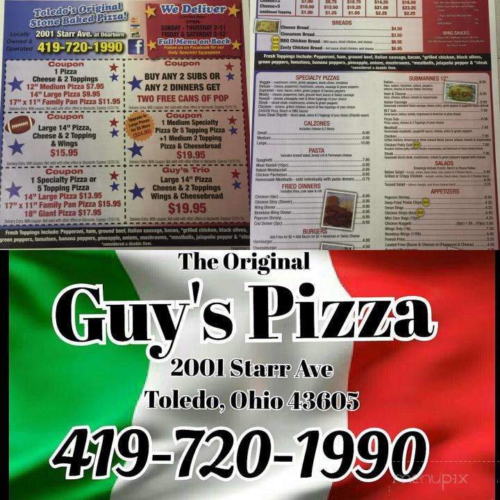 Guy's Pizza and Dinners - Toledo, OH