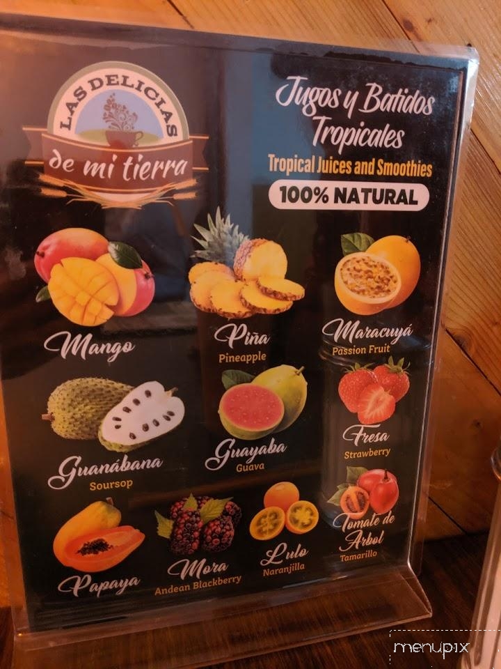 Las Delicias De Mi Tierra - Pawtucket, RI menu_pic