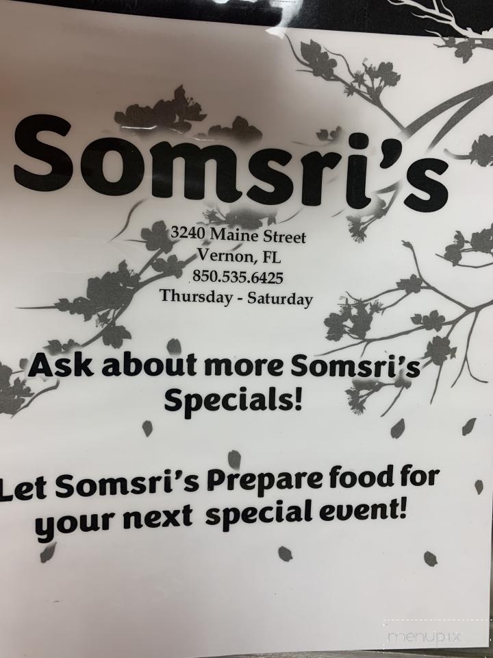 Somsri's International Restaurant - Vernon, FL