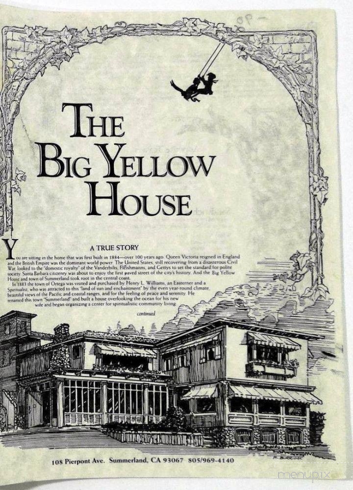 Big Yellow House - Summerland, CA