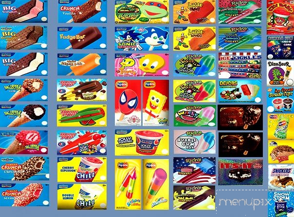 Super Star Ice Cream Truck - methuen, MA menu_pic
