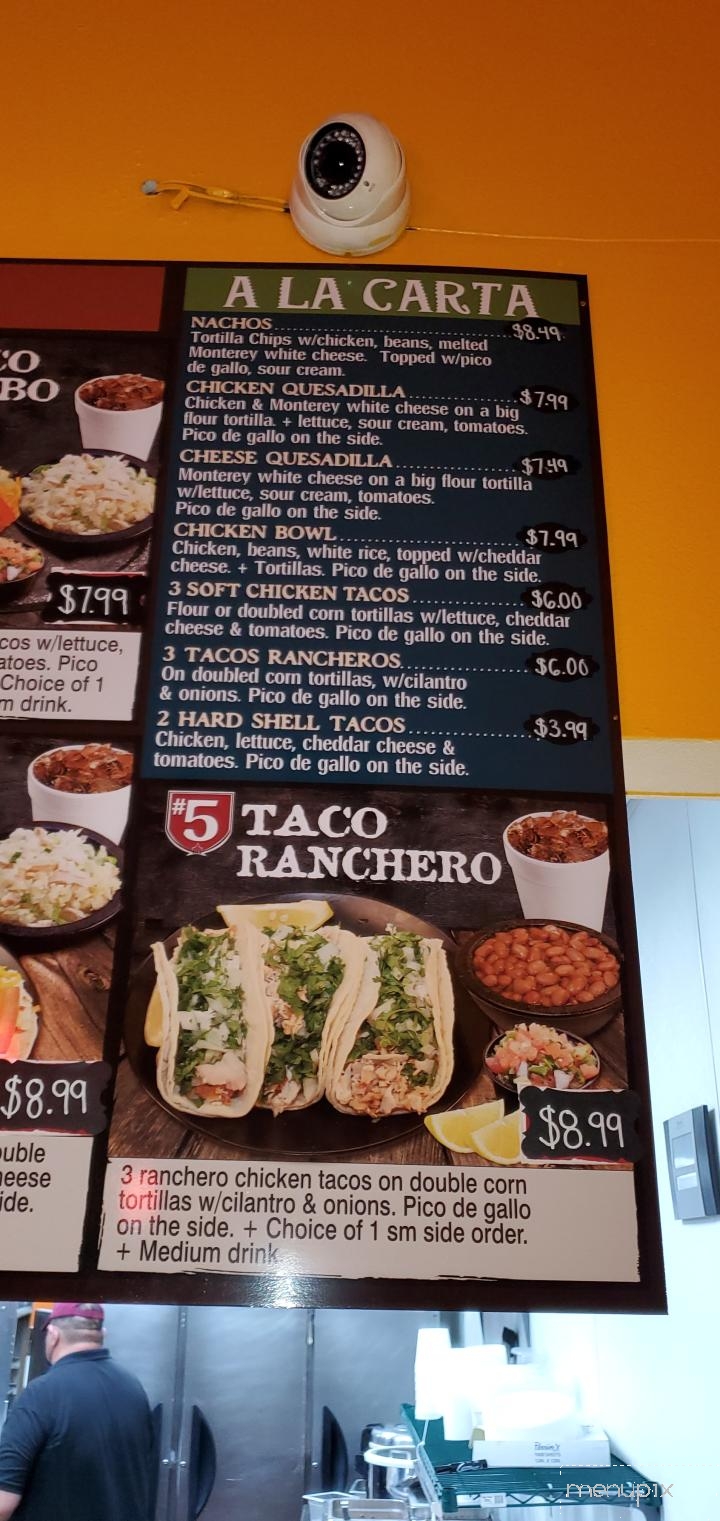 Juans Super Pollo - Yucaipa, CA menu_pic