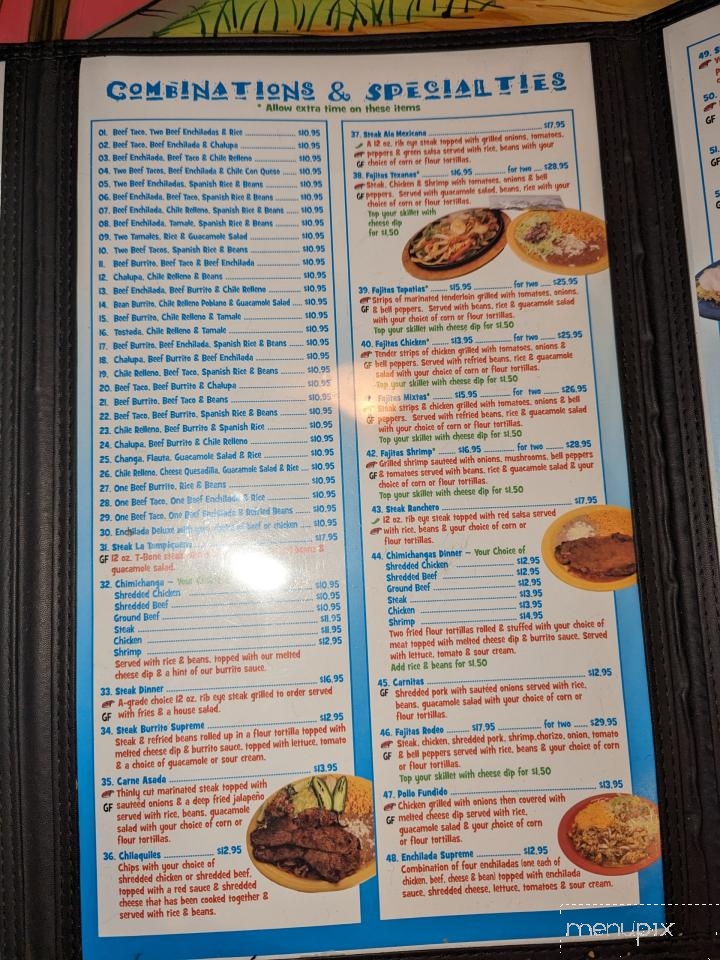 Mi Mexico - Morris, MN menu_pic