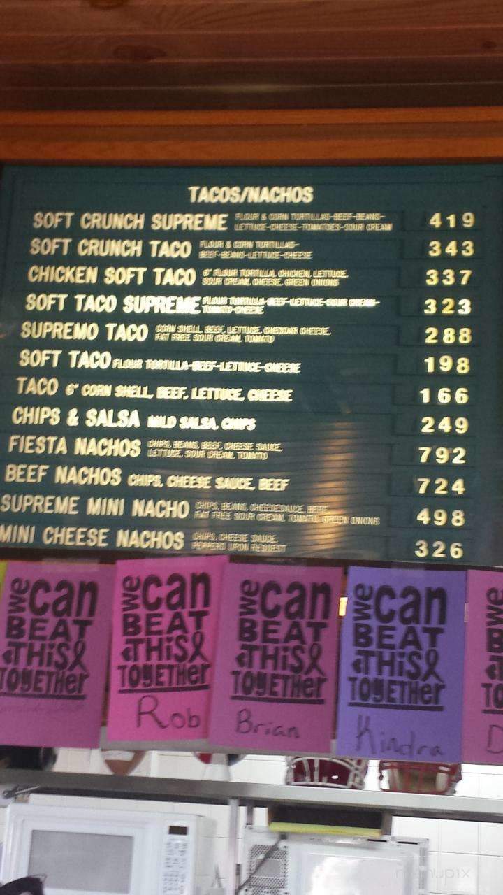 Gringo's - Webb City, MO menu_pic