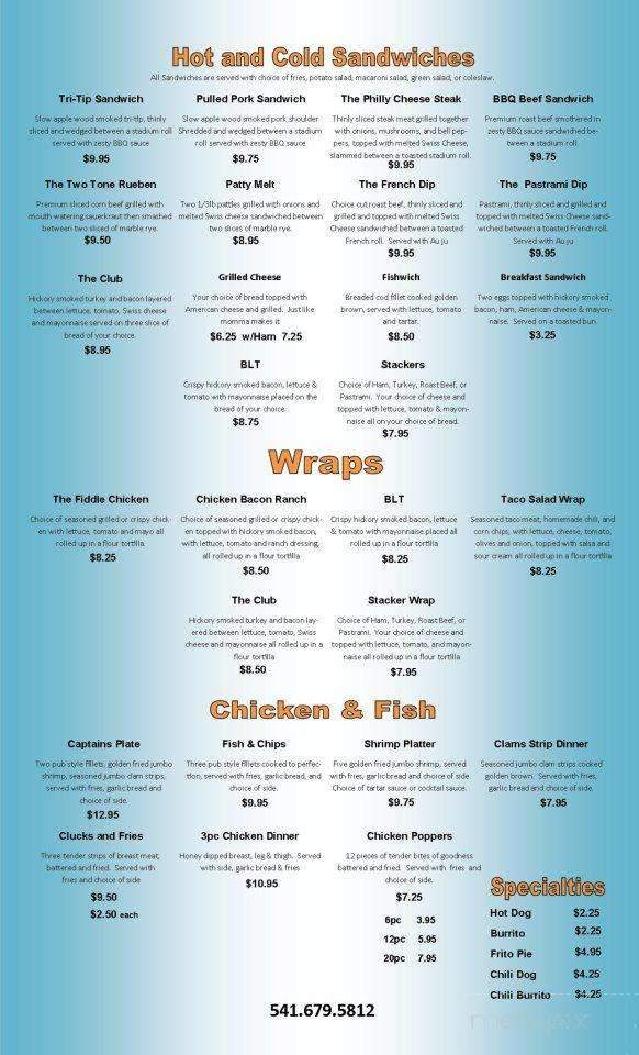 Winston Drive In - Winston, OR menu_pic